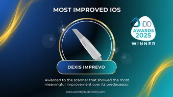 iDD Most Improved IOS Award für DEXIS Imprevo