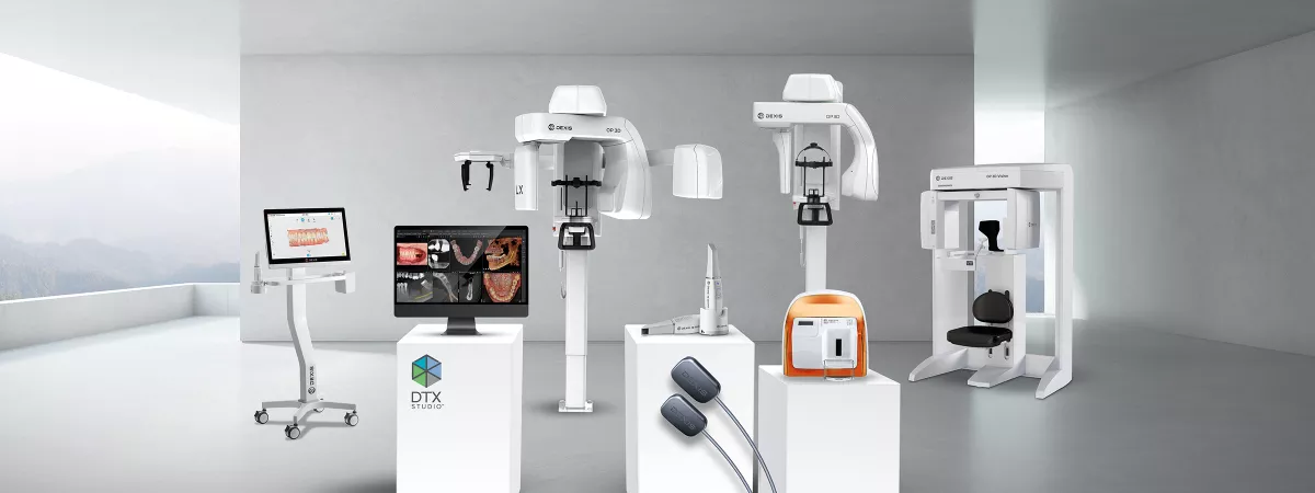 Gallery shot of DEXIS product portfolio