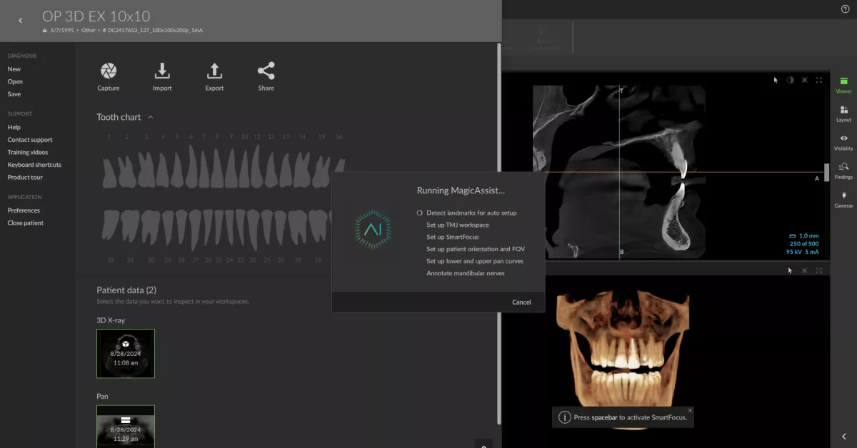 DTX Studio Clinic AI case setup