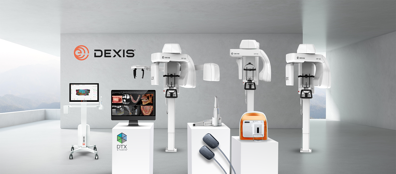 All DEXIS Products represented