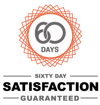 60 Satisfation Logo