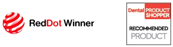 red dot winner label