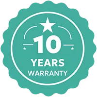warranty 10 years