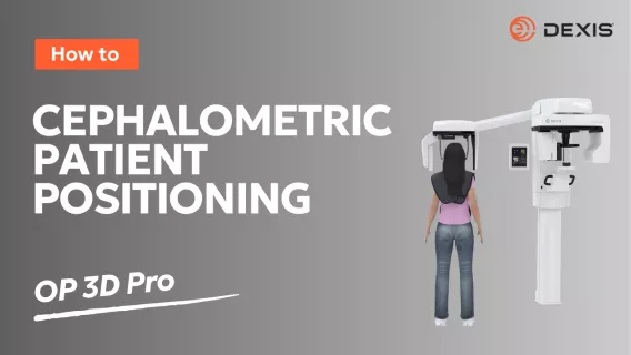 Cephalometric Patient Positioning - OP 3D Pro