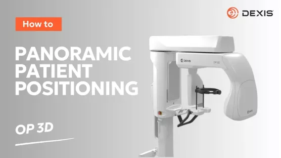 Panoramic patient positioning - OP 3D