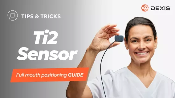 Full mouth series positioning guide - DEXIS Ti2 Sensor
