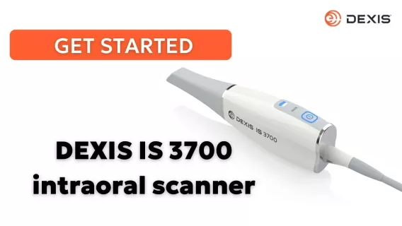 Getting started with IS 3700 dental scanner