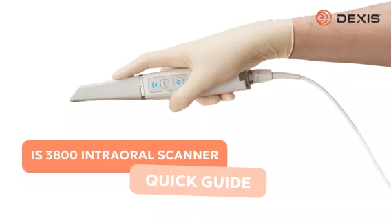 Getting started with your new intraoral IS 3800 intraoral scanner