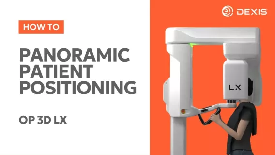 Panoramic patient positioning - OP 3D LX