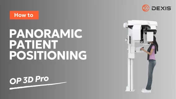 Panoramic Patient Positioning - OP 3D Pro