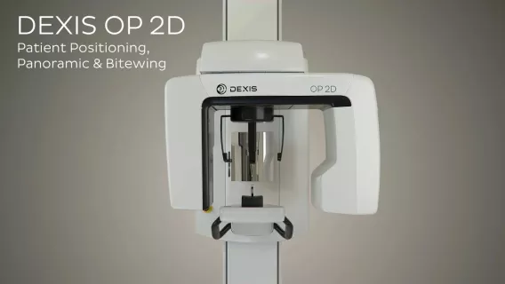 Panoramic & bitewing patient positioning - OP 2D