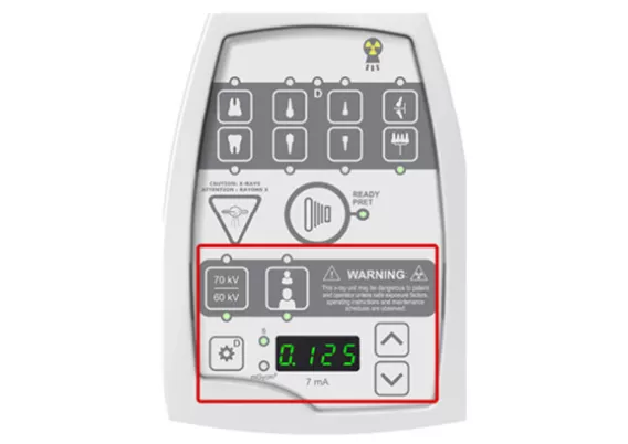 x-ray feature settings
