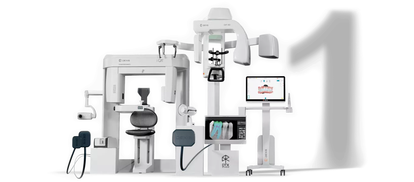 From diagnosis to delivery, with one connected solution - all DEXIS products