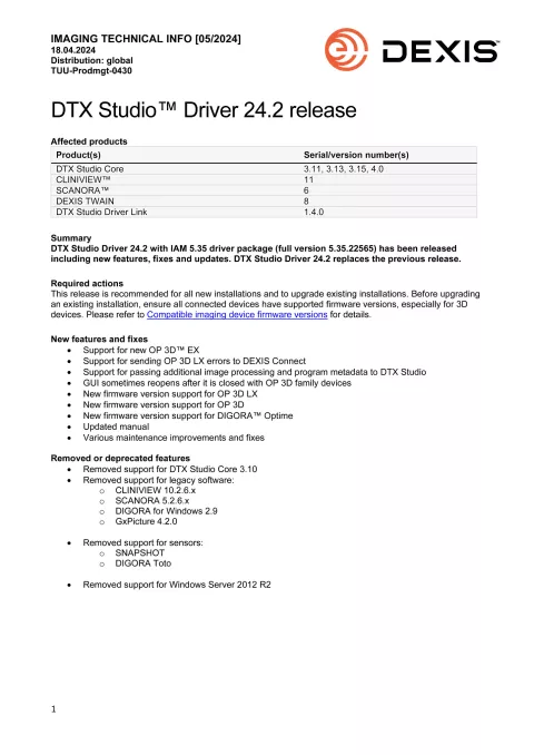 2024-05 DTX Studio Driver 24.2 release